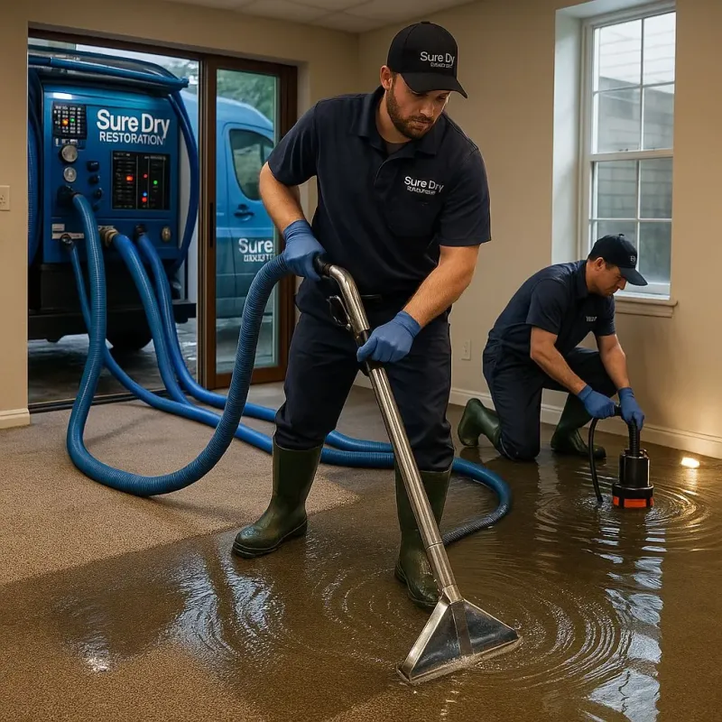 Water Extraction and Removal process in Lawrence County, TN